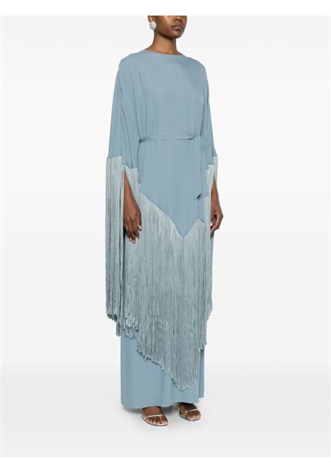 Grey bohemia kaftan fringed dress Taller marmo  - women TALLER MARMO | TMPS2506609